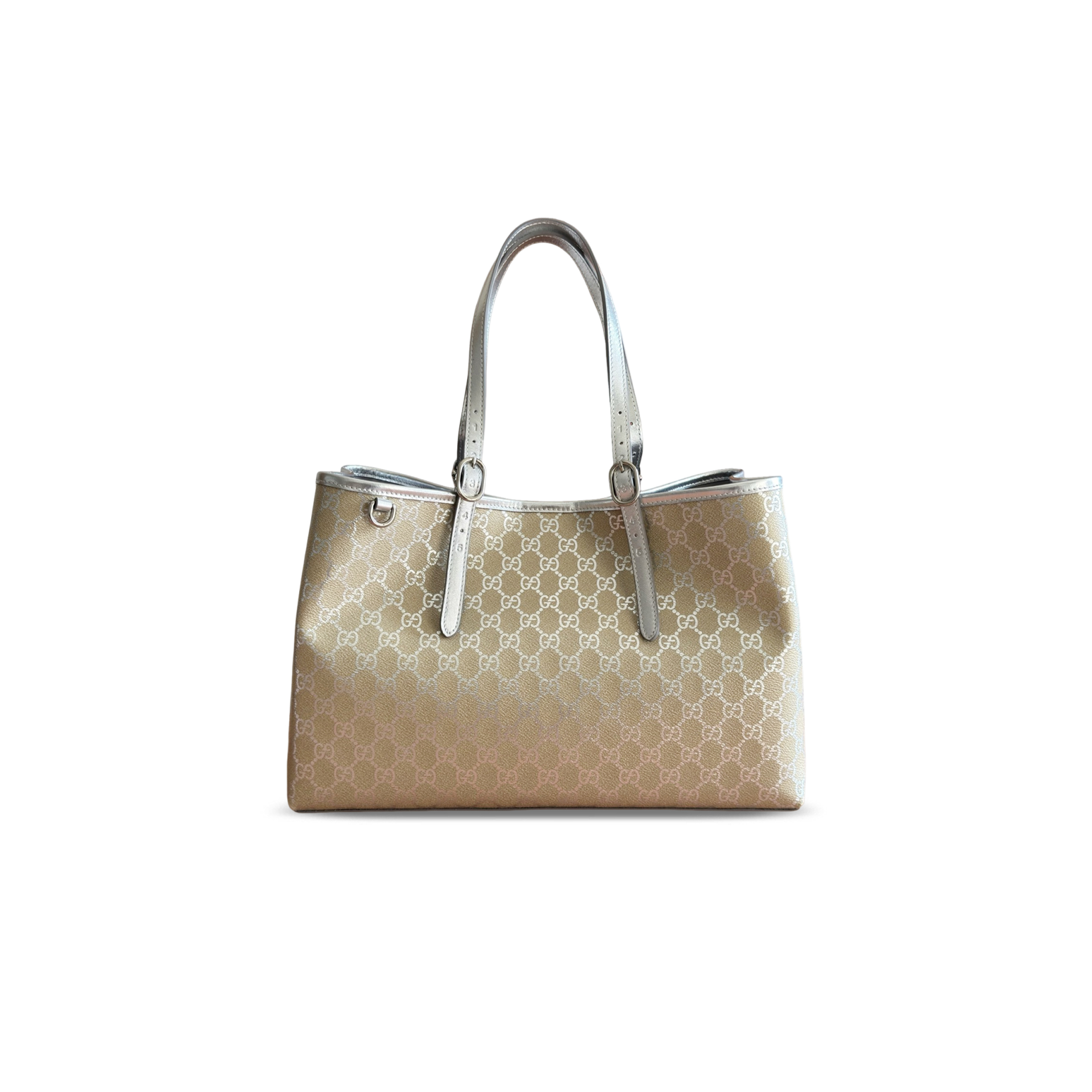 GUCCI GG EMBLEM LARGE TOTE BAG 815213 (38*25*15cm)